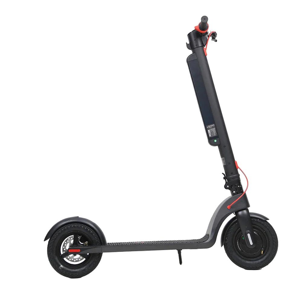 HX X8 el-sparkesykkel med store 10-tommers hjul