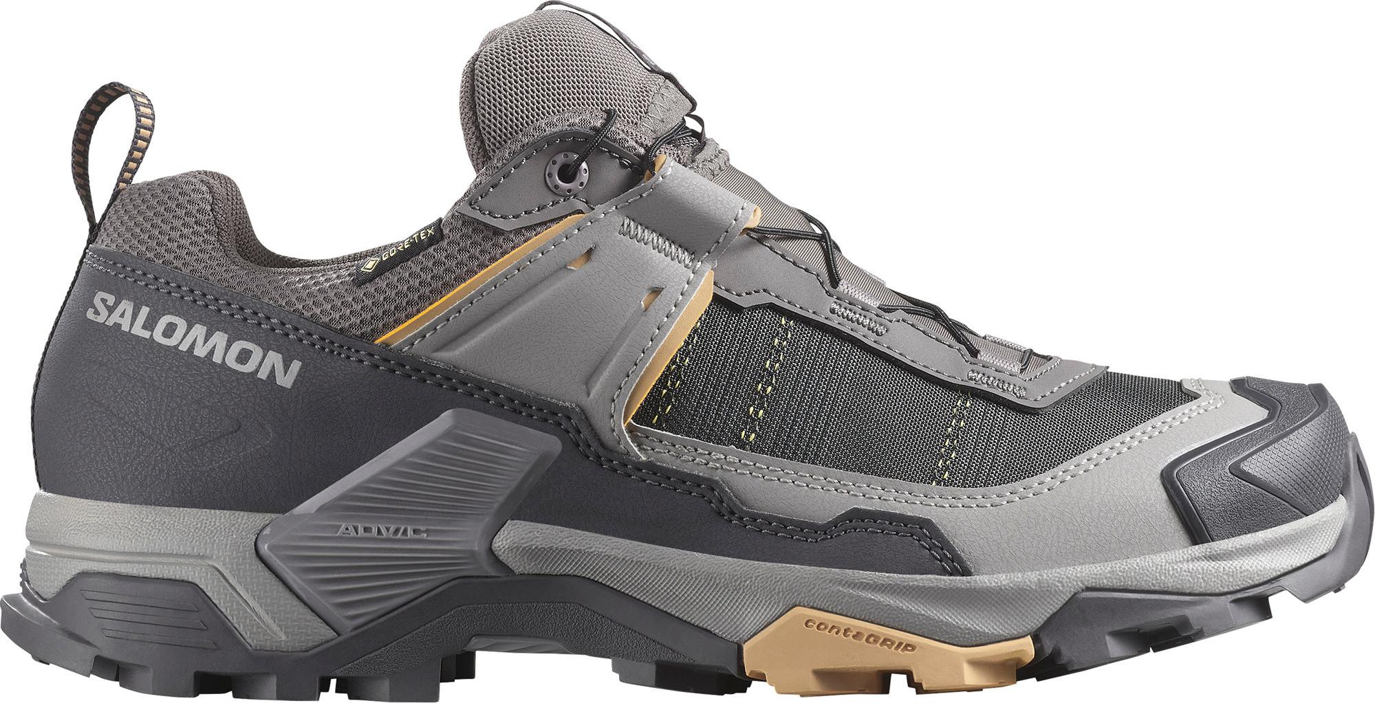 Salomon Women's X Ultra 5 GORE-TEX tursko i lilla og grå