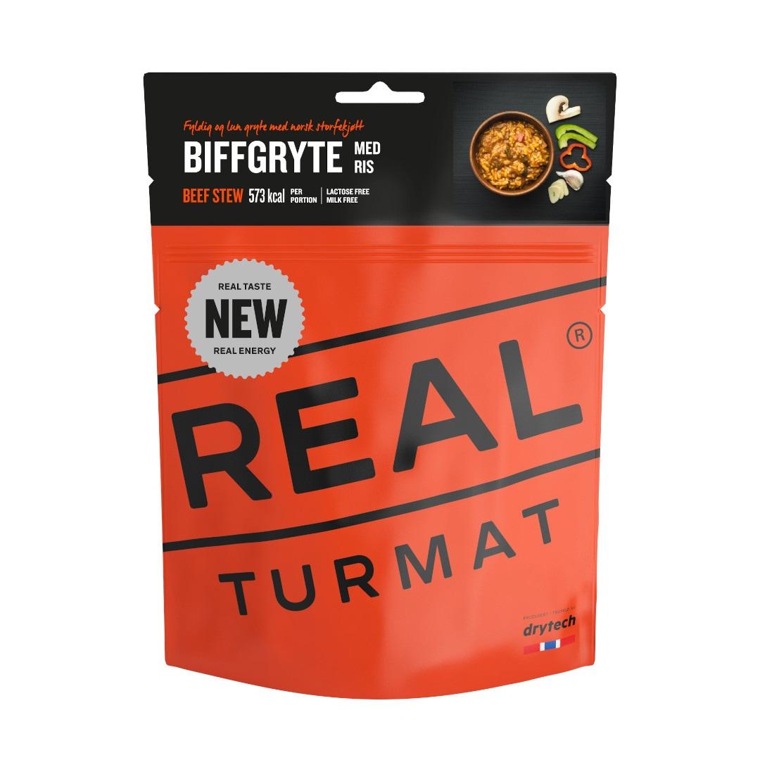 Real Turmat Biff Gryte 500 g frysetørket turmat