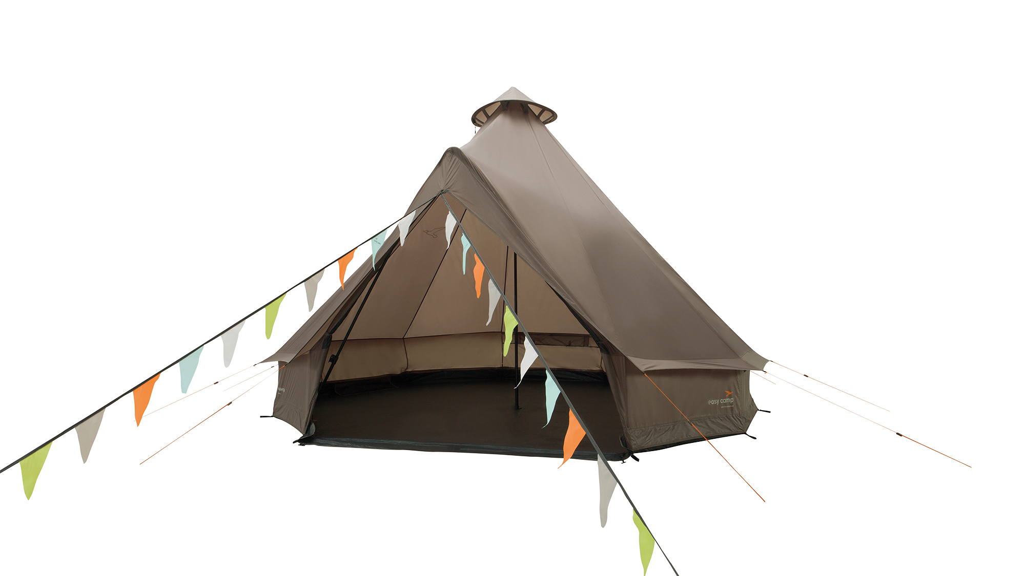 Easy Camp Vaulen Tipi stort tipitelt for seks personer med ståhøyde