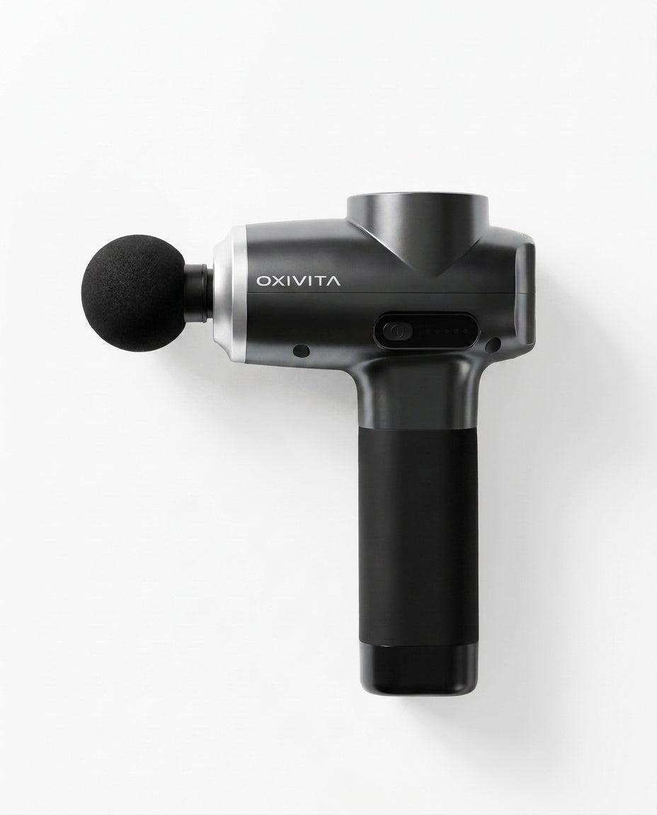 Oxivita Core M1 massasjepistol med rundt massasjehode