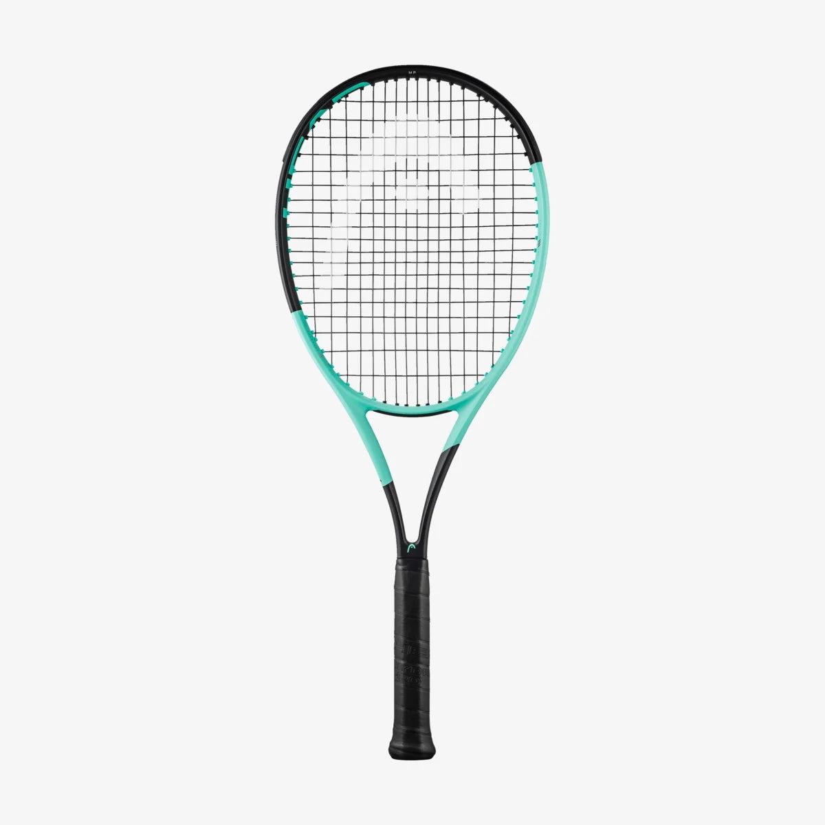 Head Boom MP 2024 tennisracket, blå og hvit, for viderekomne spillere