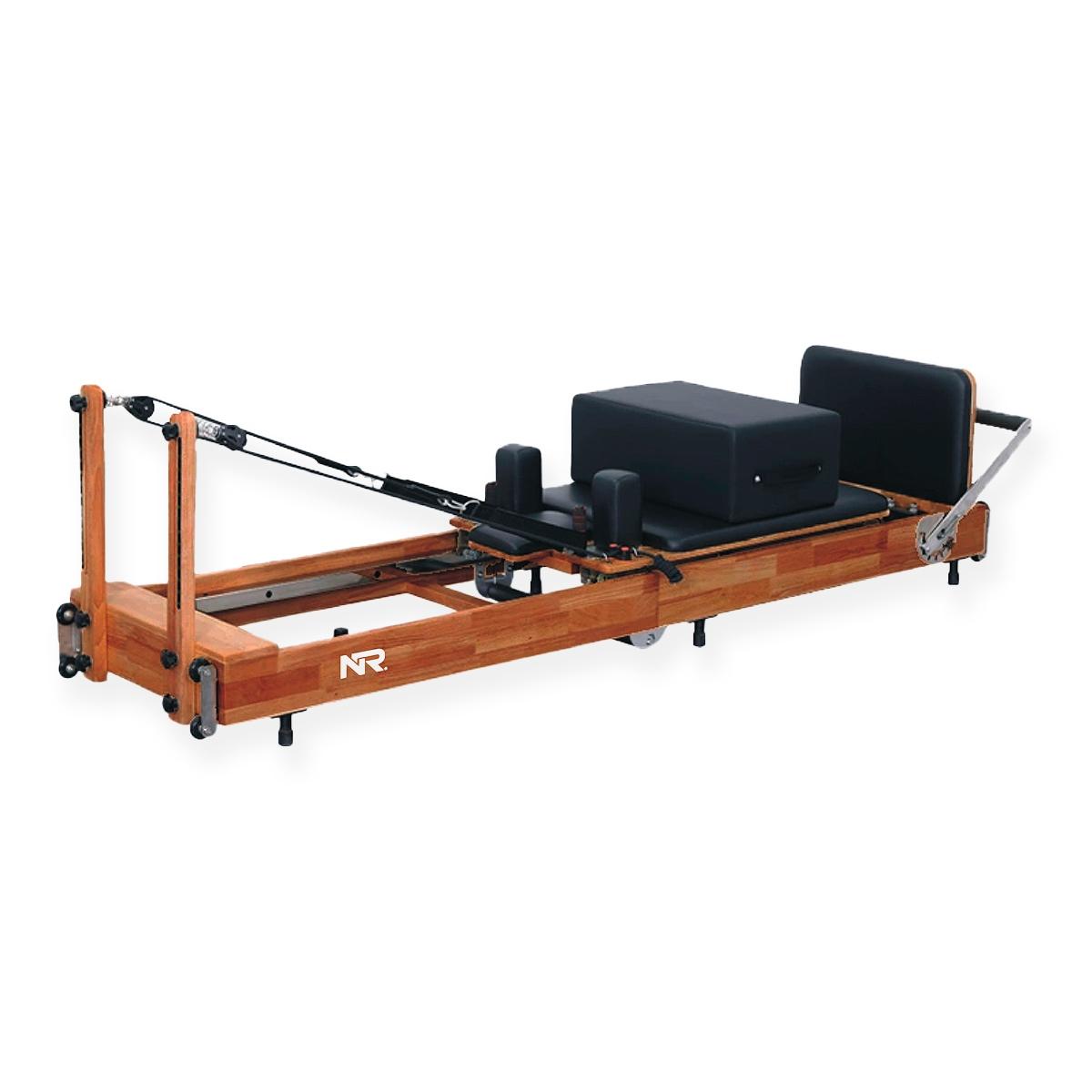 Nordic Reformer Sammenleggbar Pilates Reformer i mørk eik