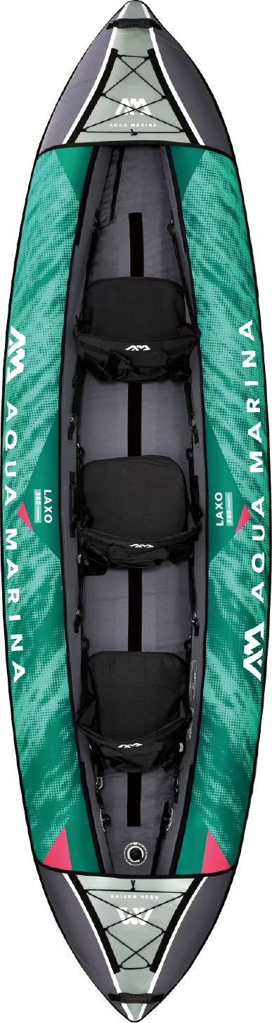 Aqua Marina Laxo 320 grønn oppblåsbar turkajakk