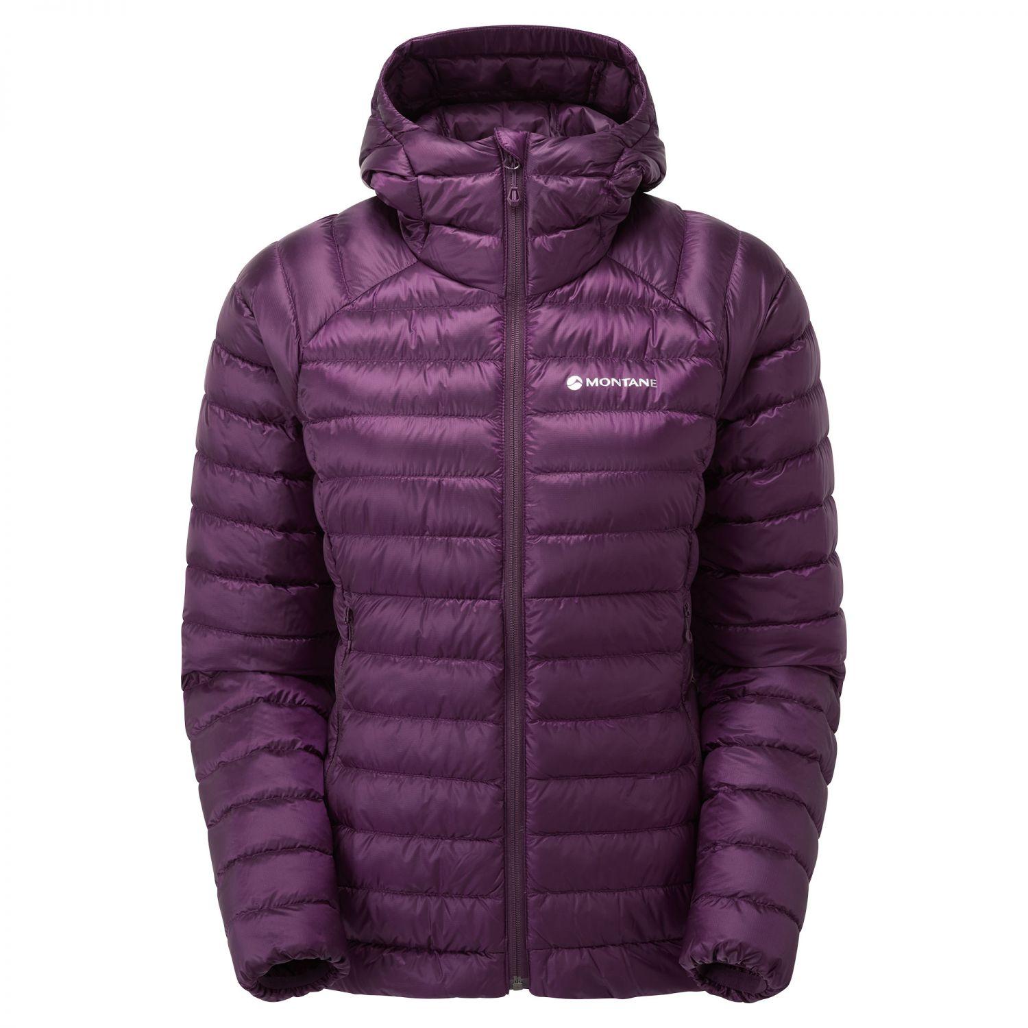 Montane Anti-Freeze Hoodie dunjakke dame i mørkelilla