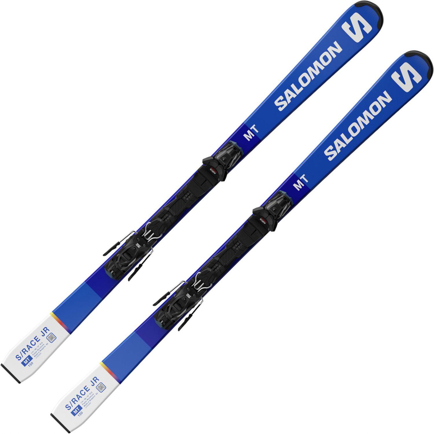 Salomon S/Race MT Jr racing-ski med M10 GW-binding i sort og rød farge