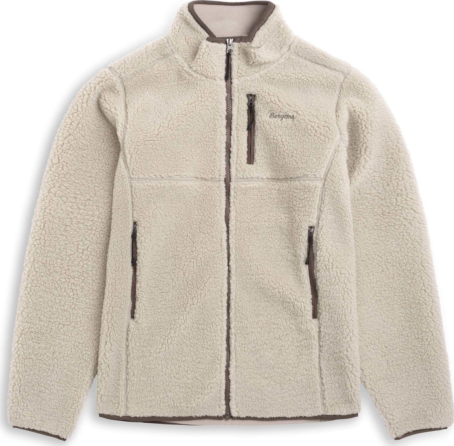 Bergans Lunnan Pile Fleece Jacket dame i coastal sand