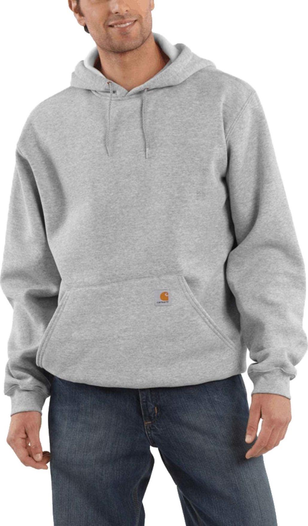 Carhartt Men's Hooded Sweatshirt i heather grey