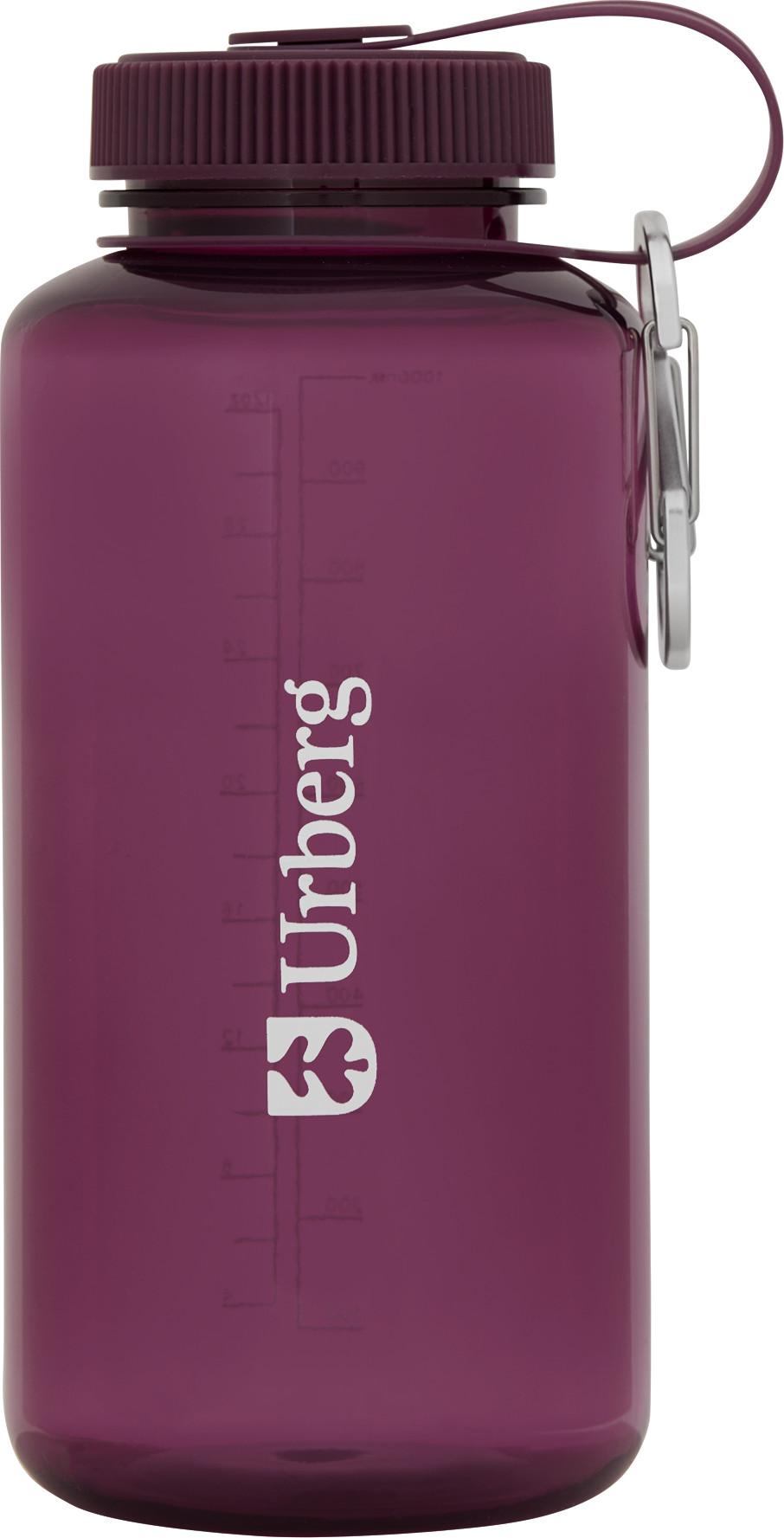 Urberg Tritan Bottle 1000 ml i mørk lilla farge