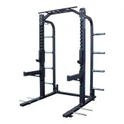 Crossmaxx Half Rack i svart sett forfra