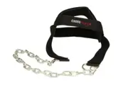 Crossmaxx head harness nakketrener i sort med kjede