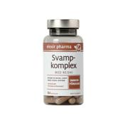 Elexir Pharma Soppkompleks med Reishi 60 kapsler - medisinsopp-kompleks med reishi, lions mane, chaga og shiitake