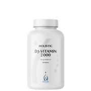 Holistic D3-Vitamin 2000 IE 360 kapsler
