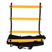 Lifemaxx Speed Ladder koordinasjonsstige i sort og gult