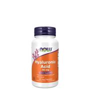 Now Foods Hyaluronic Acid 50 mg 60 veganske kapsler
