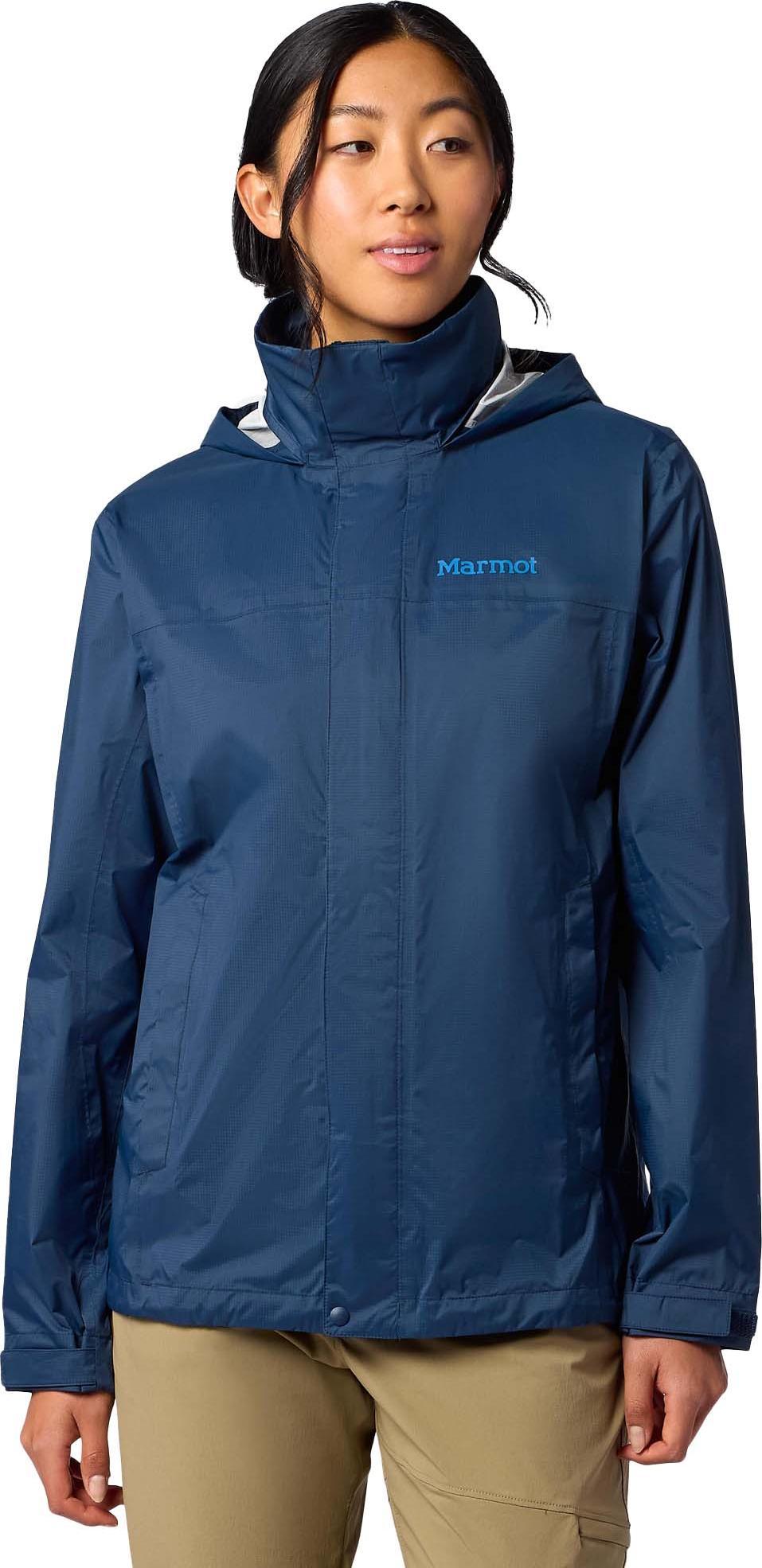 Marmot Women's Precip Evo Jacket i Nightfall Navy med NanoPro membran