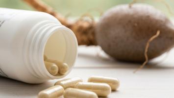Glucomannan kosttilskudd kapsler med konjakrot