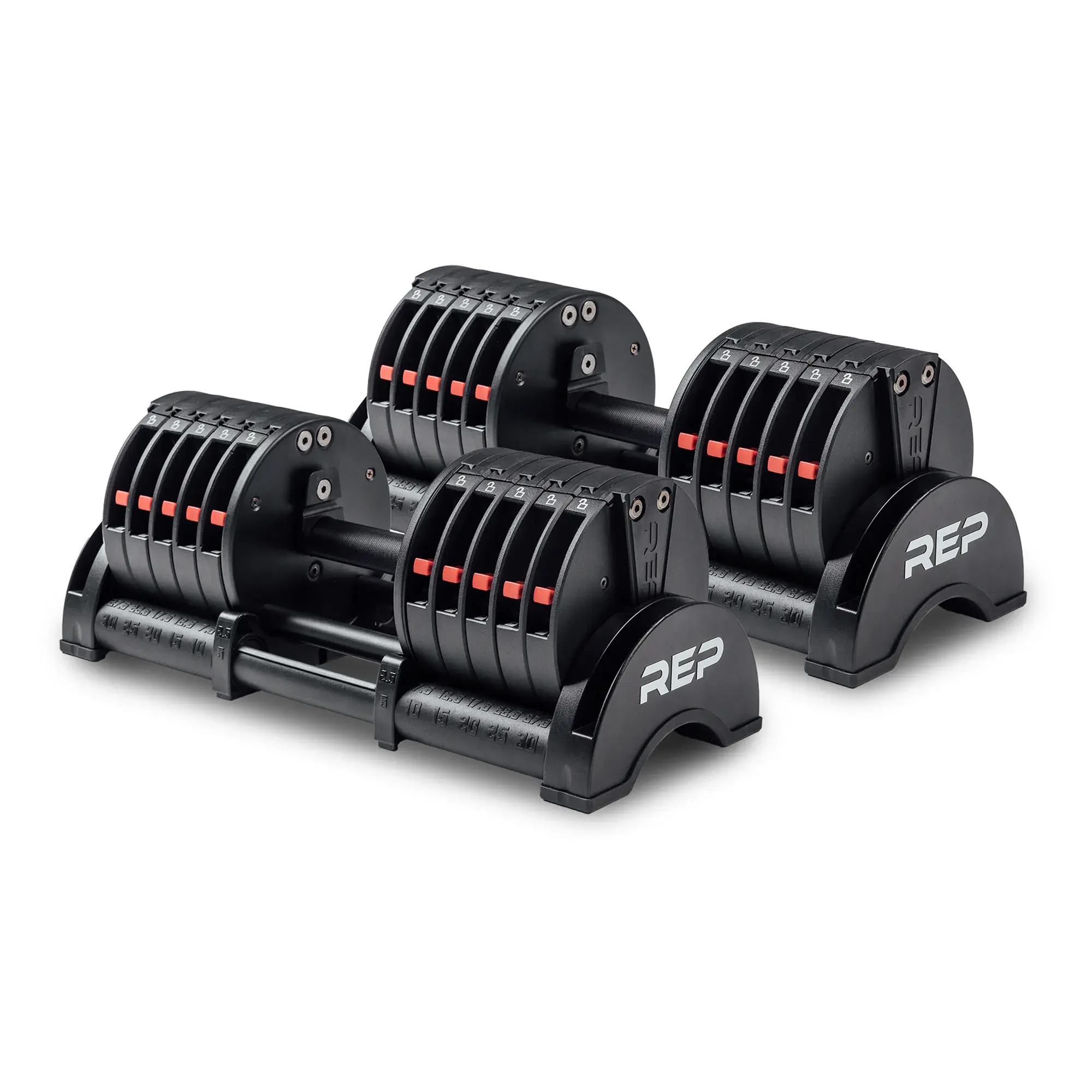 REP QuickDraw Adjustable Dumbbell 30 kg sett
