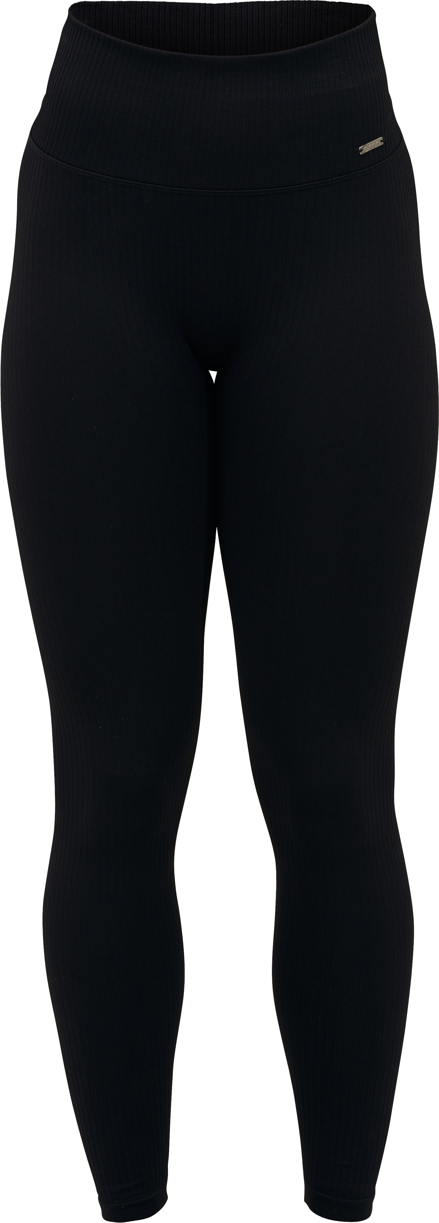 Aim'n Women's Ribbed Seamless Tights Black