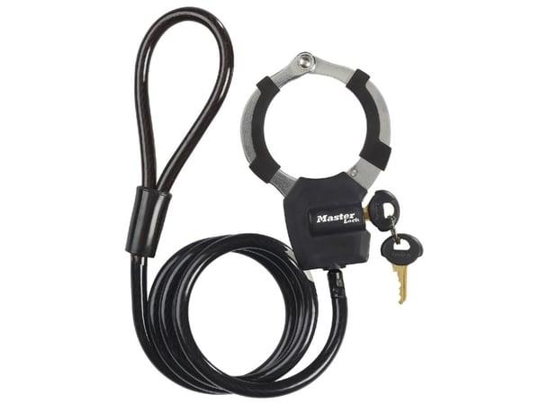 Master Lock Street Cuff Lock 8275 kjettingslås i sort