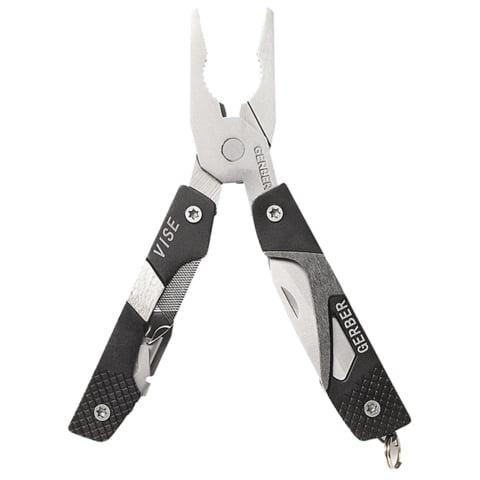 Gerber Lightweight Vise kompakt nøkkelring-multiverktøy i svart