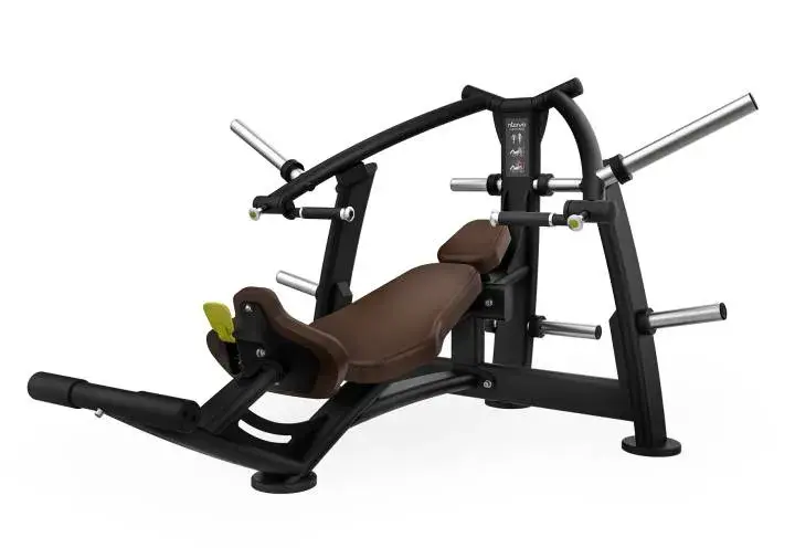 Intenza Uplift Line Chest Press i matt svart, sittende brystpress maskin
