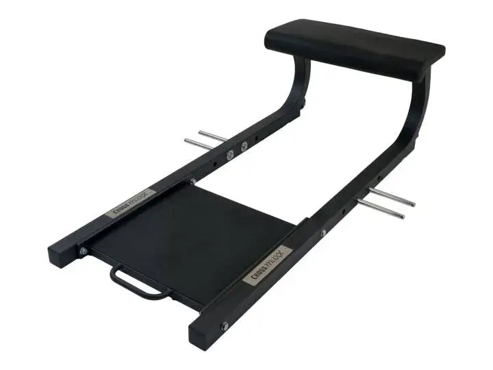Crossmaxx Hip Thrust Treningsbenk i svart - robust benk for hip thrust trening