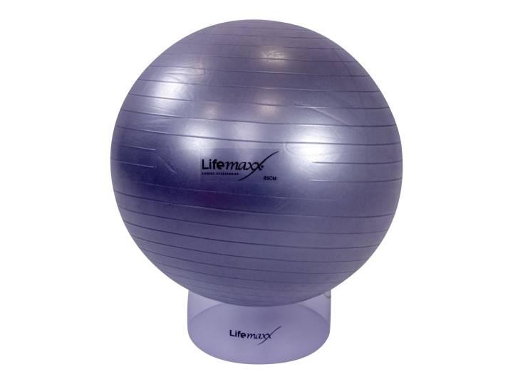 LMX. Treningsball 55 cm i sølv anti-burst