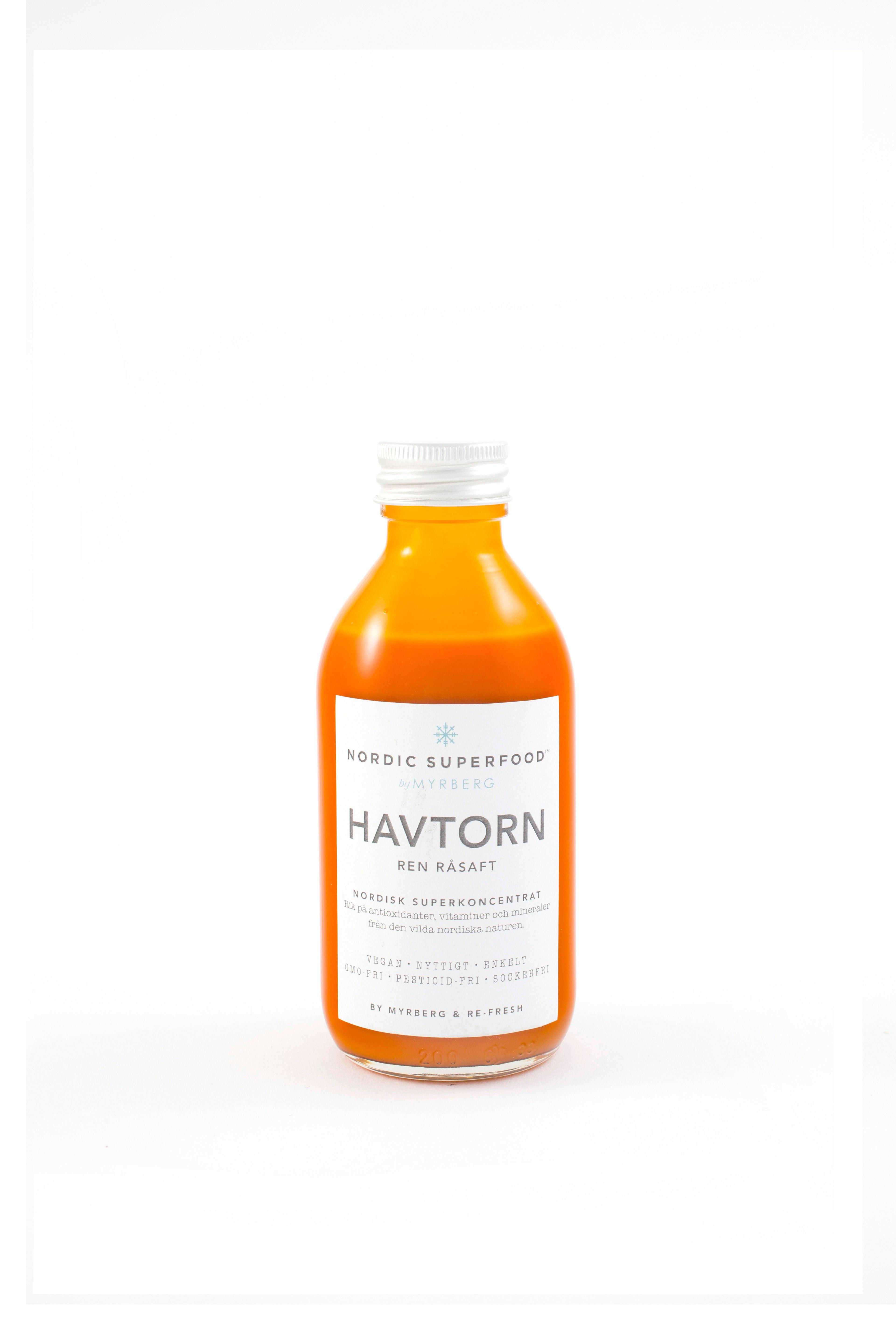Nordic Superfood Rawjuice Koncentrat Svart Havtorn 195 ml