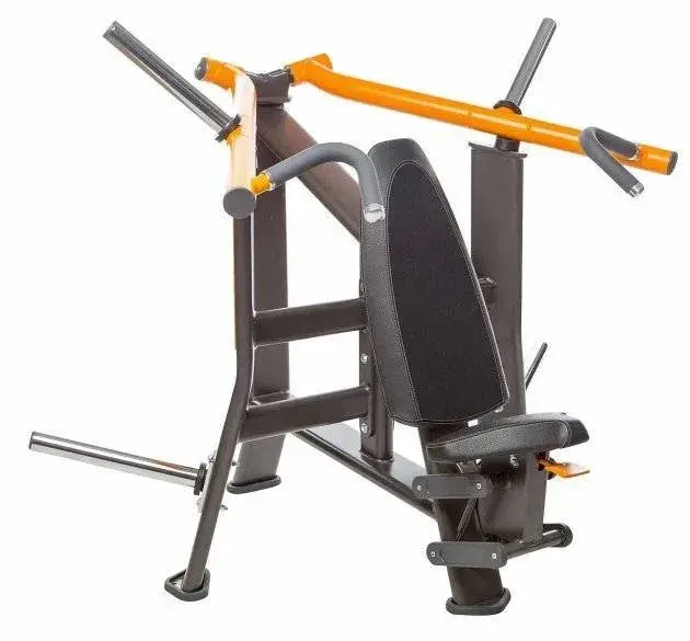 Inotec Athletic Line Shoulder Press maskin i sort og oransje