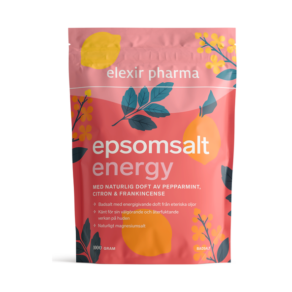 Elexir Pharma Epsomsalt Energy 1 kg badesalt