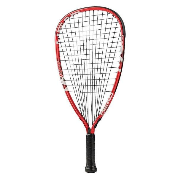Head MX Fire squashracket i rødt og svart
