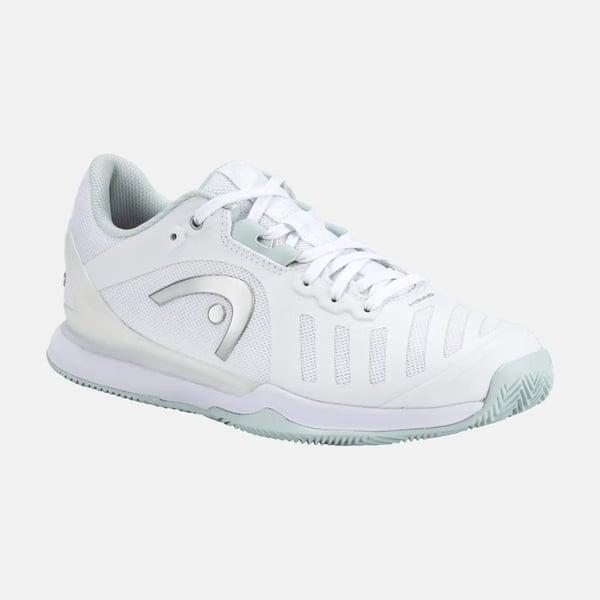 Head Sprint Evo 3.0 Clay Women grusbane tennissko i hvitt og grønt