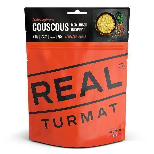 Real Turmat Couscous med Linser og Spinat 500 g