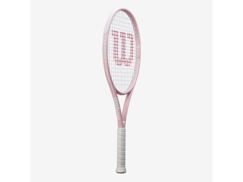 Wilson Intrigue SE tennisracket, sort og grå, for rekreasjonssspillere