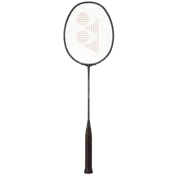 Yonex Nanoflare 800 Game 2024 badmintonracket, hodelett og rask, sort og blå
