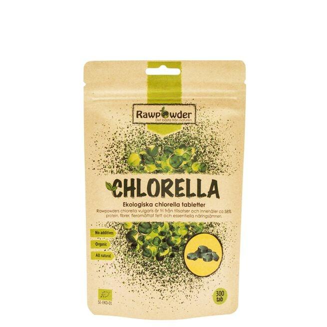Rawpowder Chlorella Tabletter ØKO 300 stk