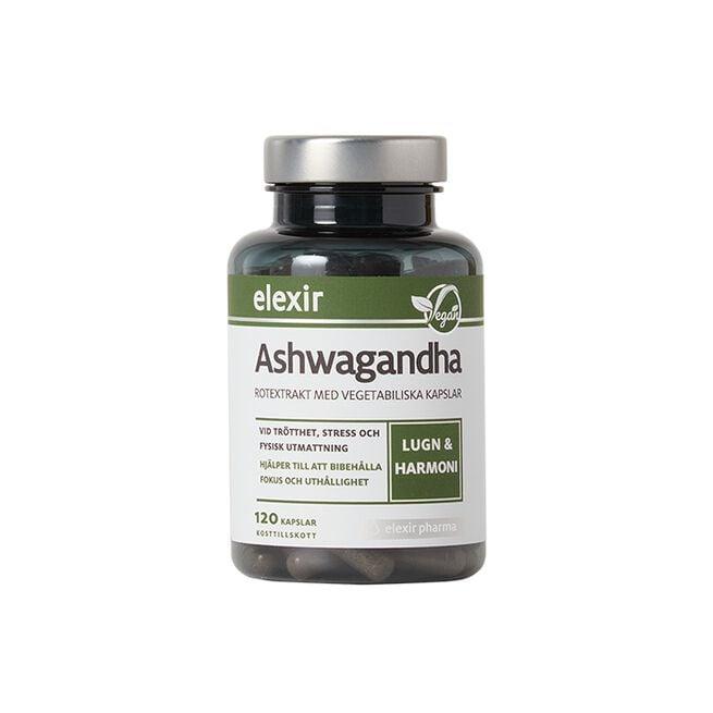 Elexir Pharma Ashwagandha 120 kapsler