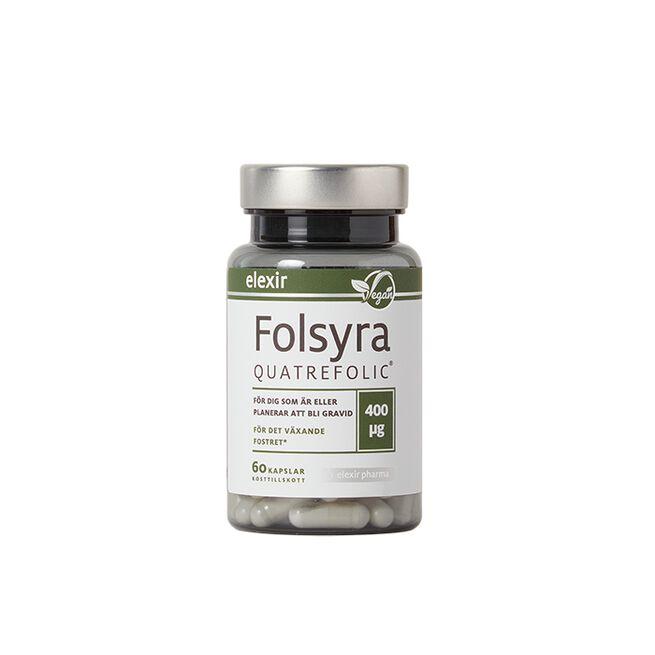 Elexir Pharma Folsyre 60 kapsler