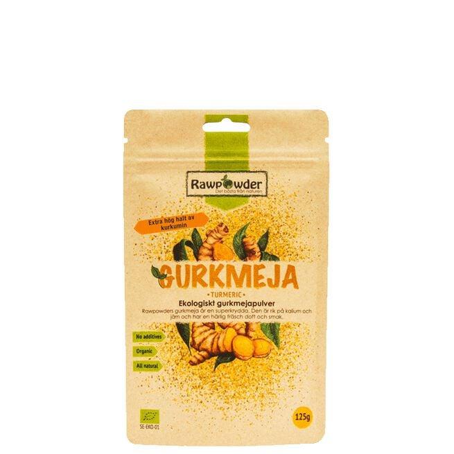Rawpowder Økologisk Gurkemeiepulver 125g