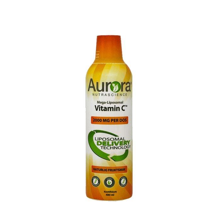 Aurora Mega Liposomal C-vitamin 480ml flytende