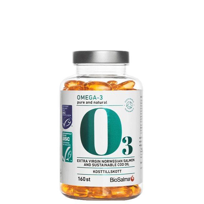 Miljømerket Omega-3 160 kapsler