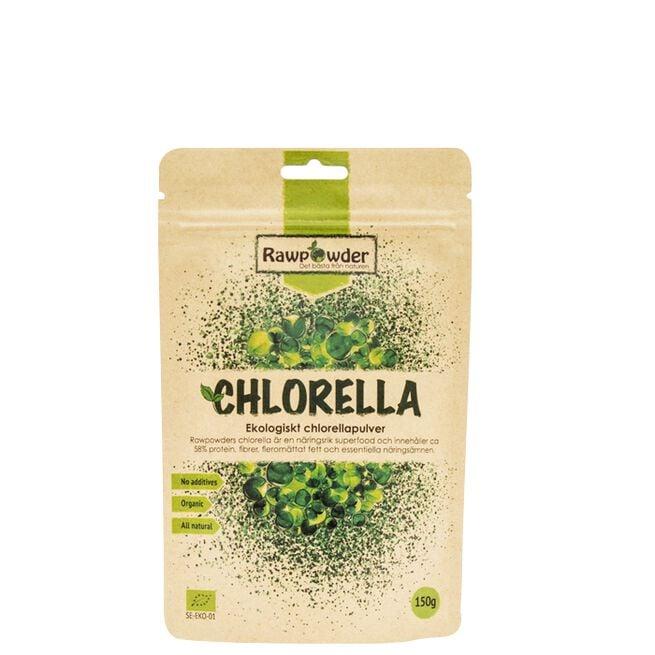 Rawpowder Chlorellapulver ØKO 150 g
