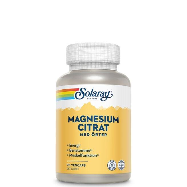 Solaray BioCitrate Magnesium 90 kapsler