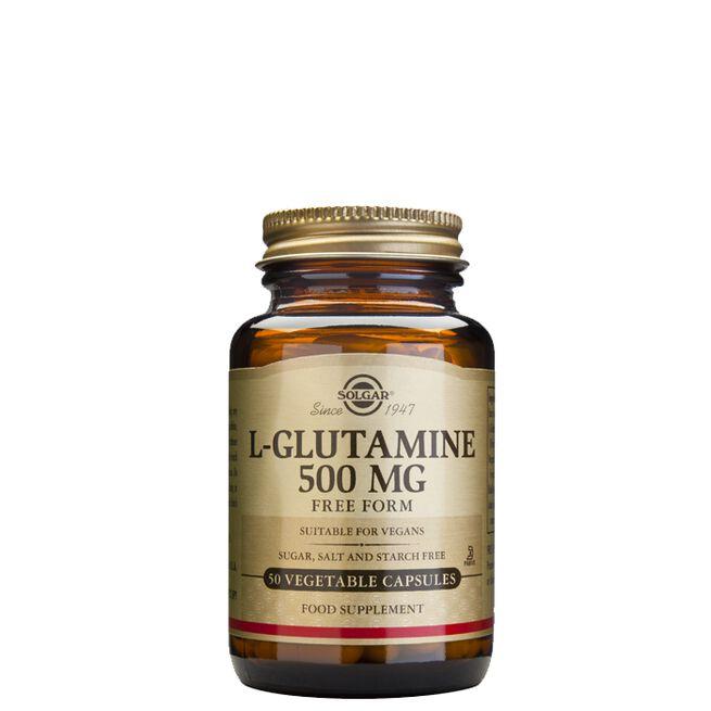 Solgar L-Glutamin 500 mg 50 kapsler