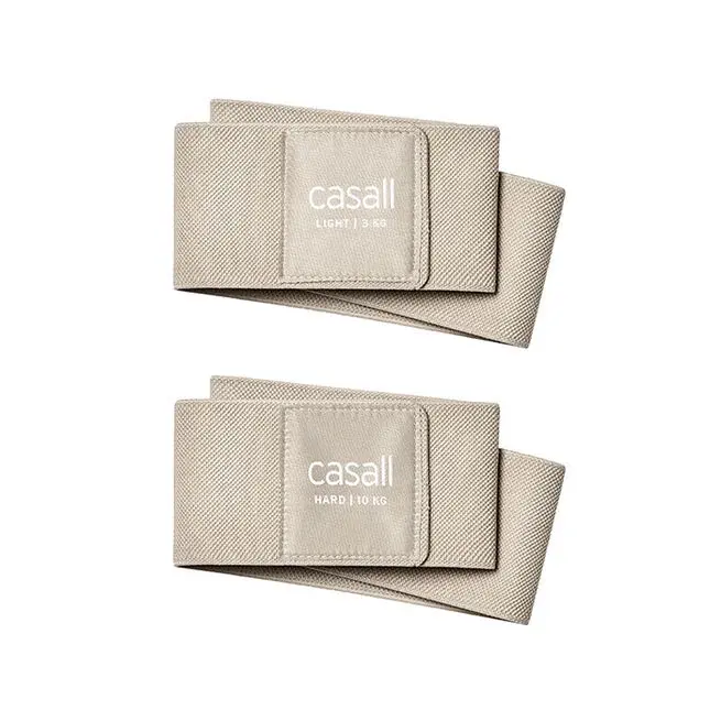 Casall Resistance Band 2-pack i beige stoff