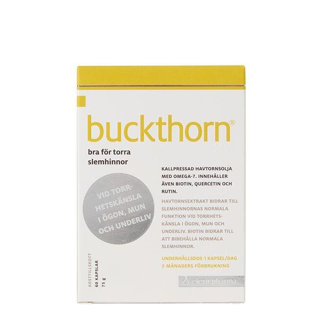 Elexir Pharma Buckthorn Tindvedekstrakt 60 kapsler