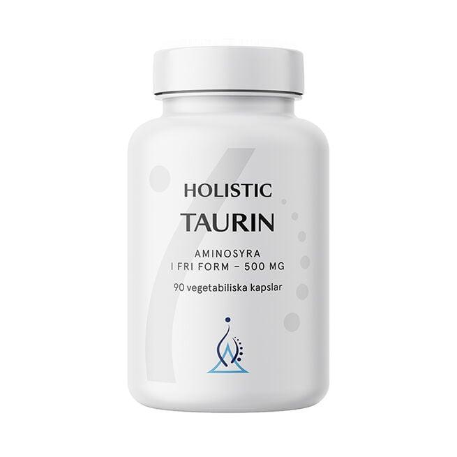 Holistic Taurin 500 mg 90 vegetabilske kapsler