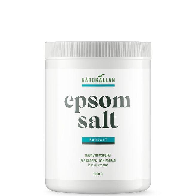 Närokällan epsomsalt 1 kg rent magnesiumsulfat