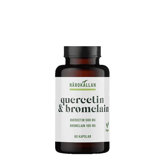 Närokällan Quercetin og Bromelain 60 kapsler